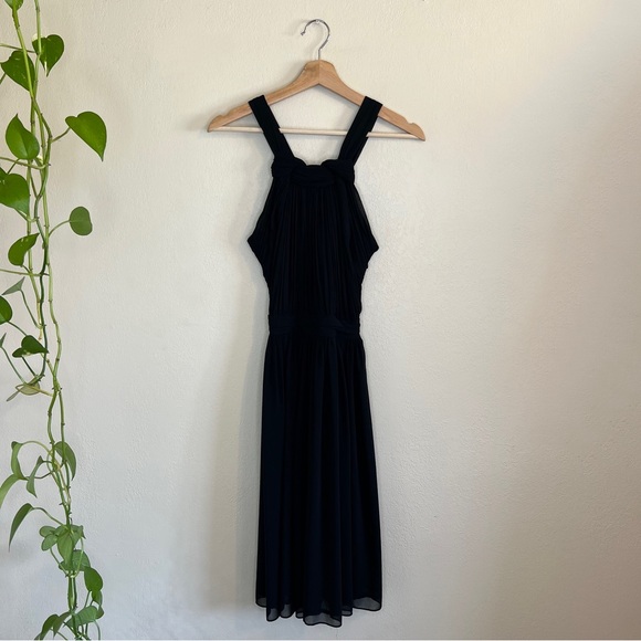 Zara Halter Open Back Midi Dress - Picture 4 of 16